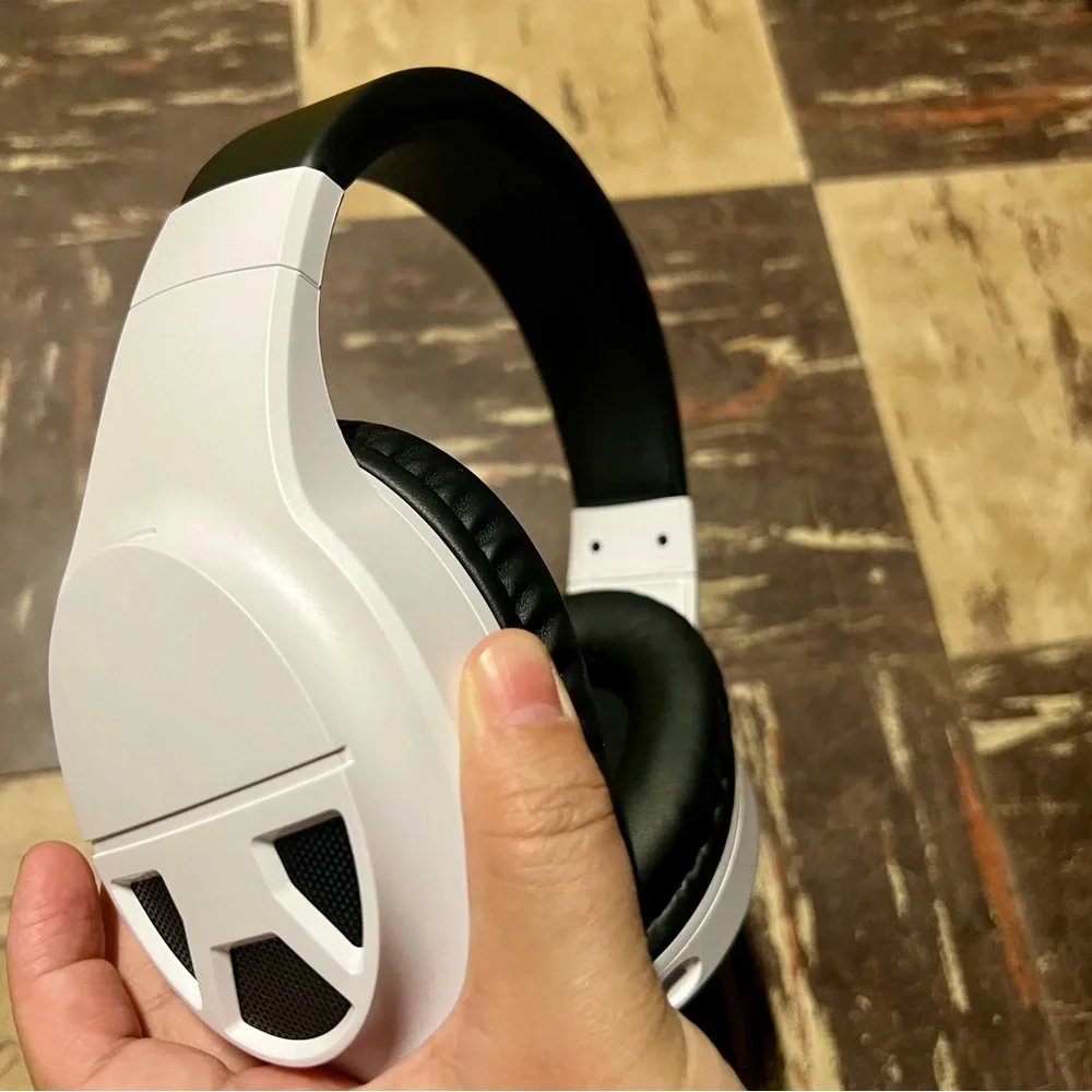 White Gaming Headset with RGB Lights